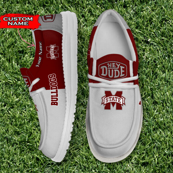 Tubopro Mississippi State Bulldogs Personalized Hey Dude Shoes For Men And Women