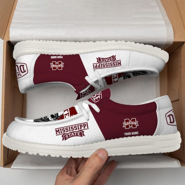 Tubopro Mississippi State Bulldogs Personalized Hey Dude Shoes For Men And Women - Image 3