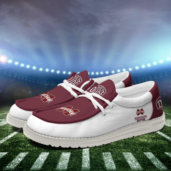Tubopro Mississippi State Bulldogs Personalized Hey Dude Shoes For Men And Women - Image 3