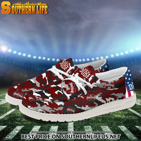 Tubopro Mississippi State Bulldogs Personalized Hey Dude Shoes For Men And Women - Image 2