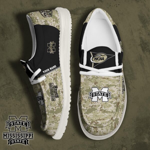 Tubopro Mississippi State Bulldogs Personalized Hey Dude Shoes For Men And Women