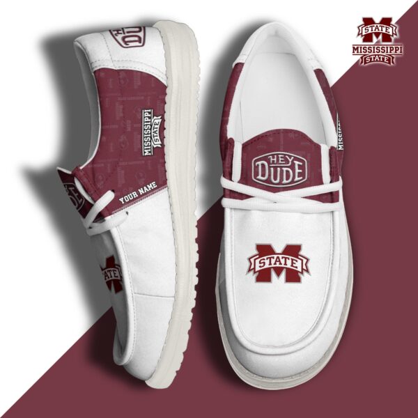 Tubopro Mississippi State Bulldogs Personalized Hey Dude Shoes For Men And Women
