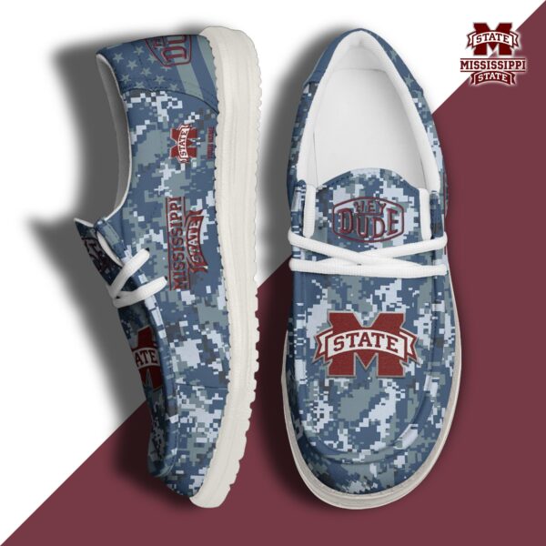 Tubopro Mississippi State Bulldogs Personalized Hey Dude Shoes For Men And Women