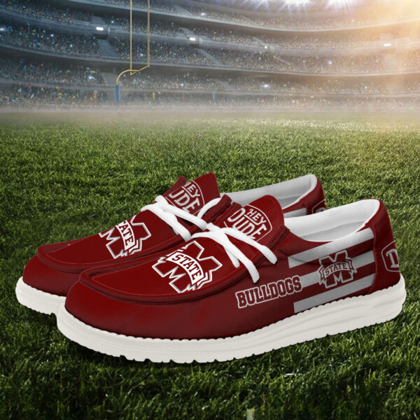 Tubopro Mississippi State Bulldogs Personalized Hey Dude Shoes For Men And Women - Image 2