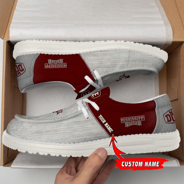 Tubopro Mississippi State Bulldogs Personalized Hey Dude Shoes For Men And Women - Image 2