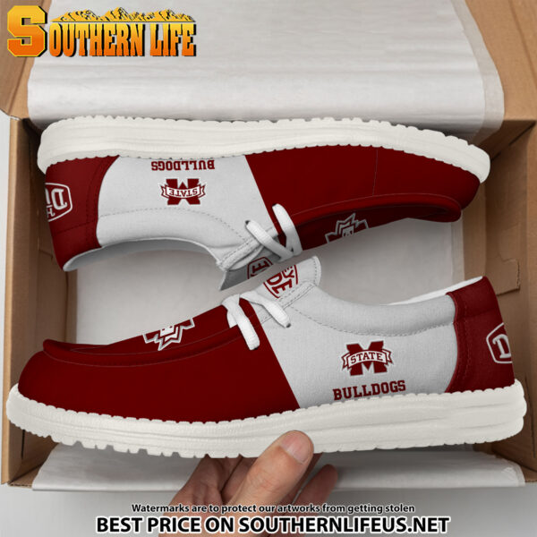 Tubopro Mississippi State Bulldogs Personalized Hey Dude Shoes For Men And Women - Image 3