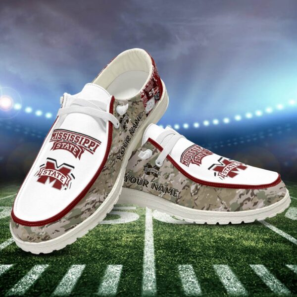 Tubopro Mississippi State Bulldogs Personalized Hey Dude Shoes For Men And Women