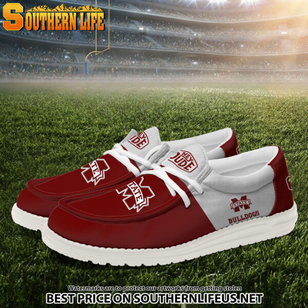 Tubopro Mississippi State Bulldogs Personalized Hey Dude Shoes For Men And Women - Image 2