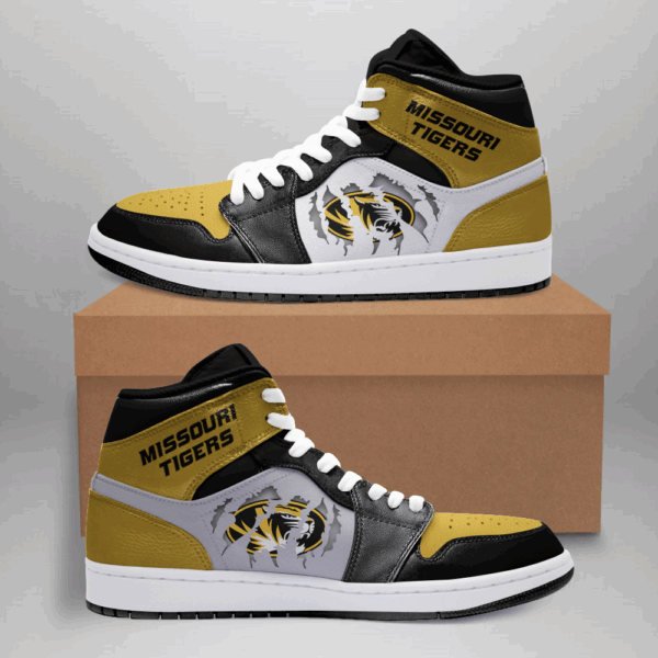 Tubopro Missouri Tigers AJ1 High Sneakers Shoes For Men And Women