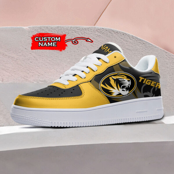 Tubopro Missouri Tigers NCAA Air Low-Top Sneakers Shoes For Men And Women - Image 2