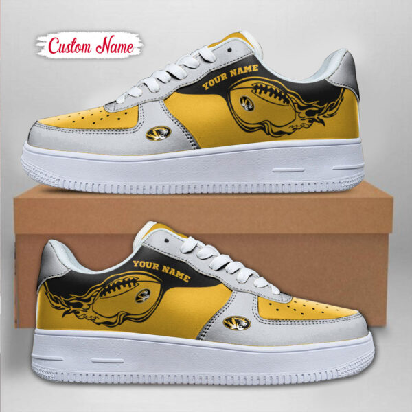 Tubopro Missouri Tigers NCAA Air Low-Top Sneakers Shoes For Men And Women - Image 2
