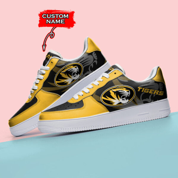Tubopro Missouri Tigers NCAA Air Low-Top Sneakers Shoes For Men And Women - Image 3