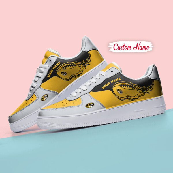Tubopro Missouri Tigers NCAA Air Low-Top Sneakers Shoes For Men And Women - Image 4