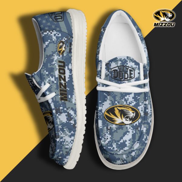 Tubopro Missouri Tigers Personalized Hey Dude Shoes For Men And Women