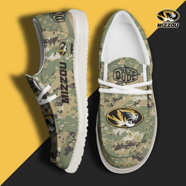 Tubopro Missouri Tigers Personalized Hey Dude Shoes For Men And Women
