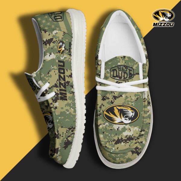 Tubopro Missouri Tigers Personalized Hey Dude Shoes For Men And Women