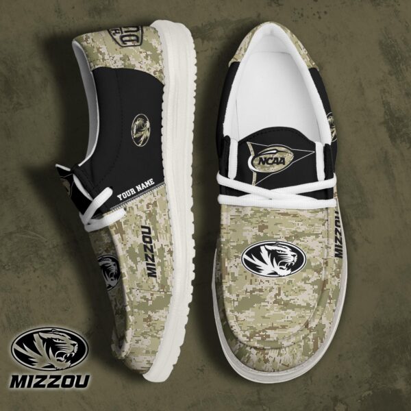 Tubopro Missouri Tigers Personalized Hey Dude Shoes For Men And Women