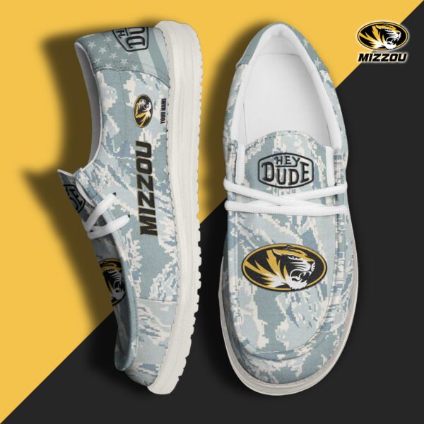 Tubopro Missouri Tigers Personalized Hey Dude Shoes For Men And Women