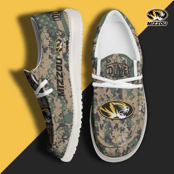 Tubopro Missouri Tigers Personalized Hey Dude Shoes For Men And Women