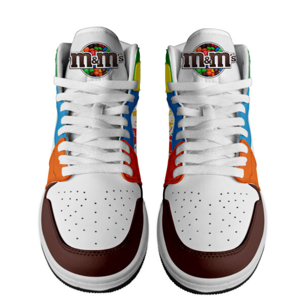 Tubopro M&Ms AJ1 High Sneakers Shoes For Men And Women - Image 2