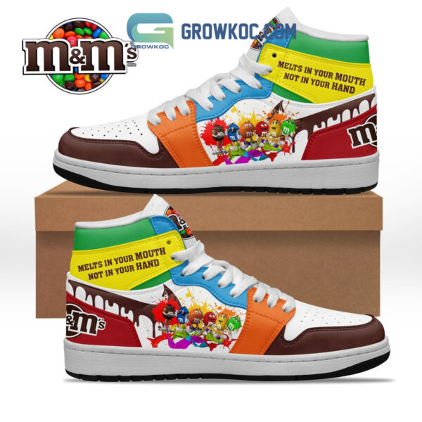 Tubopro M&Ms Melts In Your Mouth AJ1 High Sneakers Shoes For Men And Women