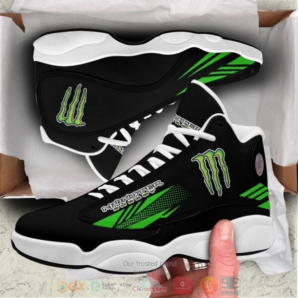Tubopro Monster Energy AJ13 Sneakers Shoes For Men And Women