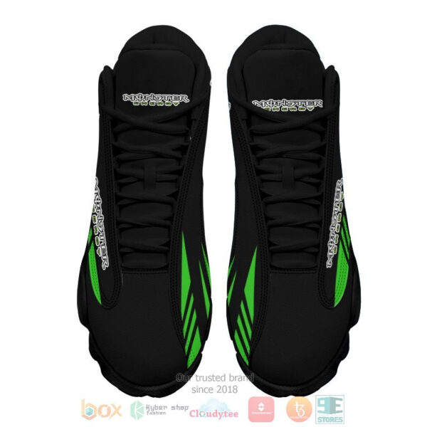 Tubopro Monster Energy AJ13 Sneakers Shoes For Men And Women - Image 2