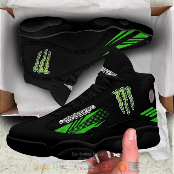 Tubopro Monster Energy AJ13 Sneakers Shoes For Men And Women