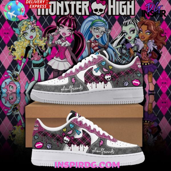 Tubopro Monster High Air Low-Top Sneakers Shoes For Men And Women