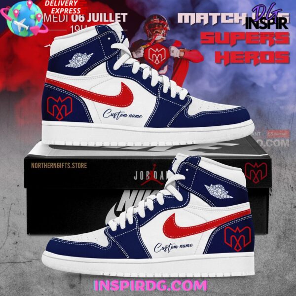 Tubopro Montreal Alouettes AJ1 High Sneakers Shoes For Men And Women