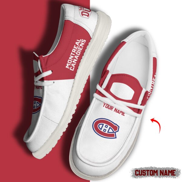 Tubopro Montreal Canadiens Personalized Hey Dude Shoes For Men And Women