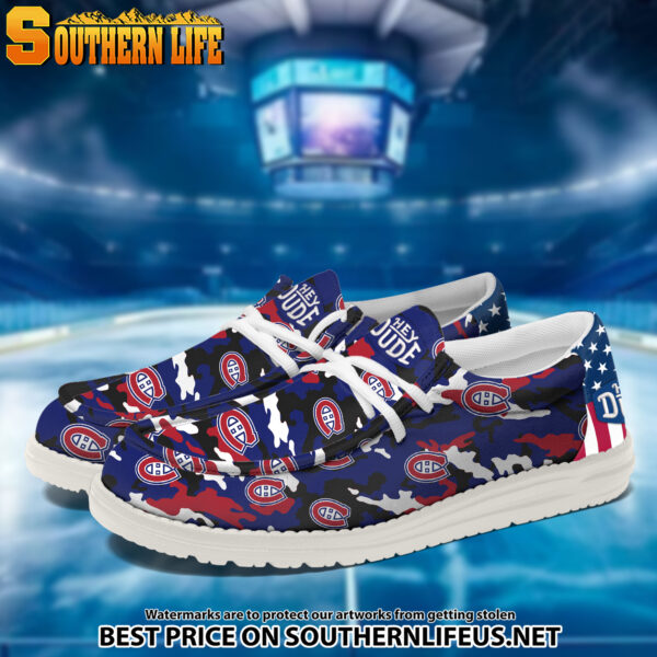 Tubopro Montreal Canadiens Personalized Hey Dude Shoes For Men And Women - Image 2