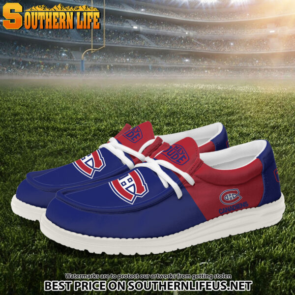 Tubopro Montreal Canadiens Personalized Hey Dude Shoes For Men And Women - Image 2
