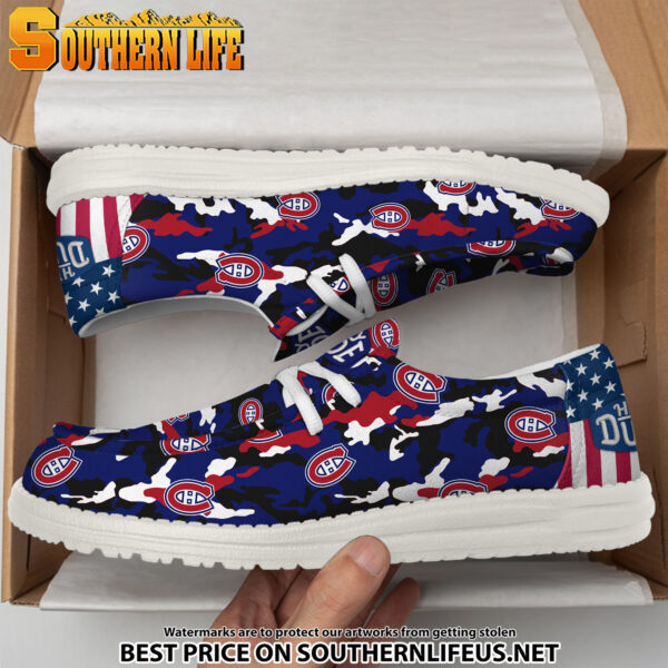 Tubopro Montreal Canadiens Personalized Hey Dude Shoes For Men And Women - Image 4