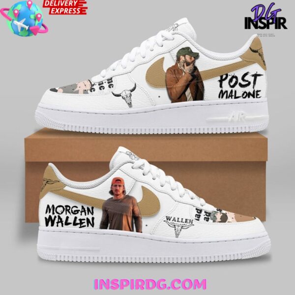Tubopro Morgan Wallen Air Low-Top Sneakers Shoes For Men And Women - Image 2