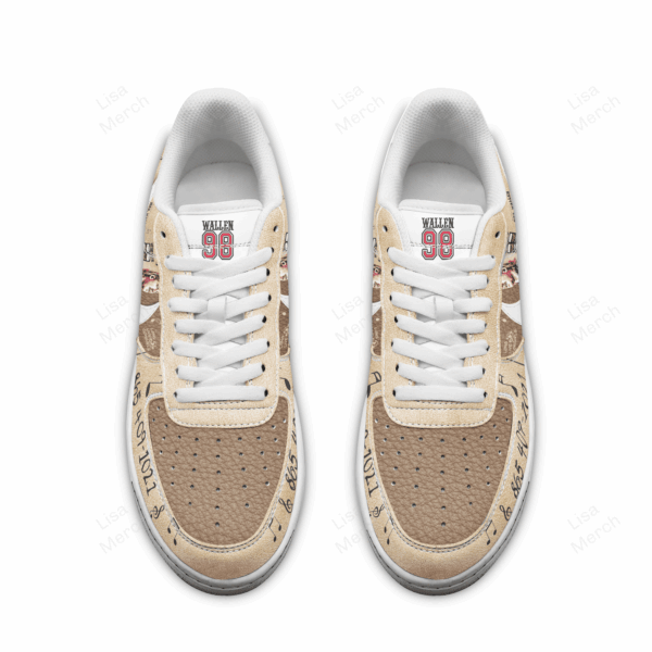 Tubopro Morgan Wallen Air Low-Top Sneakers Shoes For Men And Women - Image 4