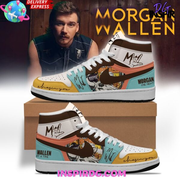 Tubopro Morgan Wallen AJ1 High Sneakers Shoes For Men And Women