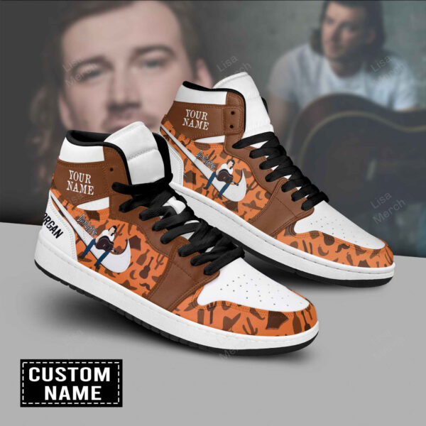 Tubopro Morgan Wallen AJ1 High Sneakers Shoes For Men And Women