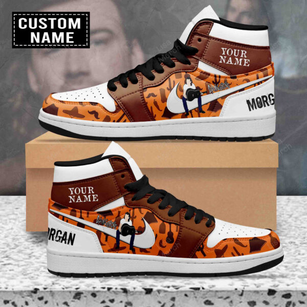 Tubopro Morgan Wallen AJ1 High Sneakers Shoes For Men And Women - Image 2