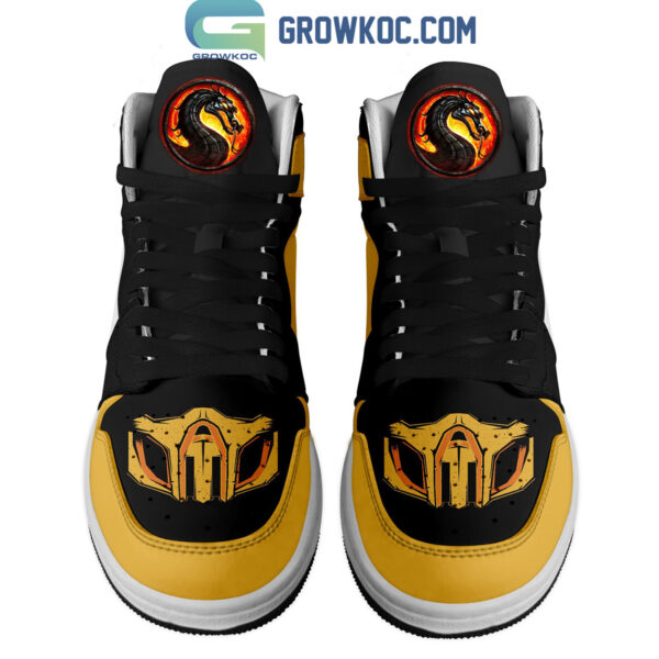 Tubopro Mortal Kombat AJ1 High Sneakers Shoes For Men And Women - Image 2