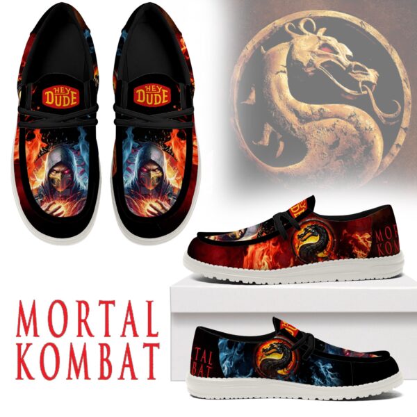 Tubopro Mortal Kombat Personalized Hey Dude Shoes For Men And Women