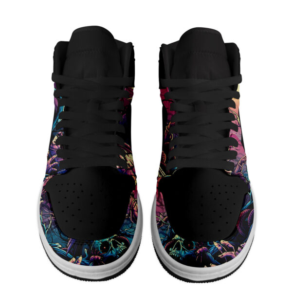 Tubopro Motionless in White AJ1 High Sneakers Shoes For Men And Women - Image 2