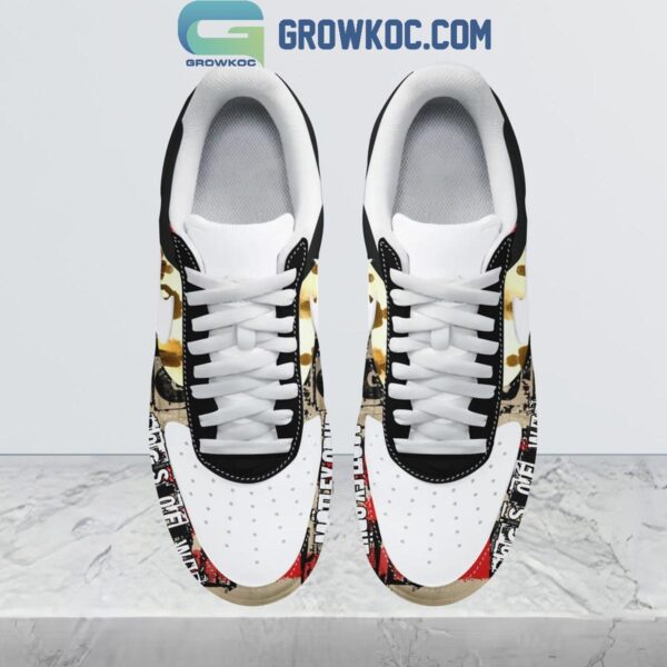 Tubopro Motley Crue Air Low-Top Sneakers Shoes For Men And Women - Image 3