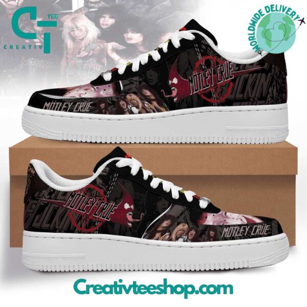Tubopro Motley Crue Air Low-Top Sneakers Shoes For Men And Women