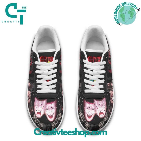 Tubopro Motley Crue Air Low-Top Sneakers Shoes For Men And Women - Image 3