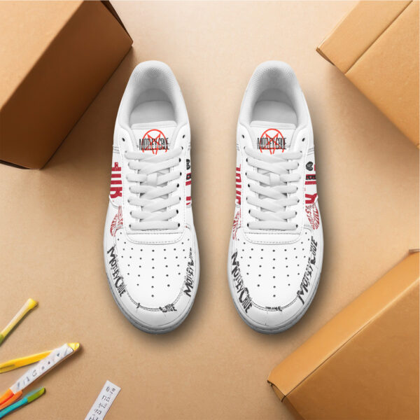 Tubopro Motley Crue Air Low-Top Sneakers Shoes For Men And Women - Image 3