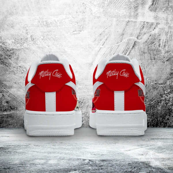 Tubopro Motley Crue Air Low-Top Sneakers Shoes For Men And Women - Image 3
