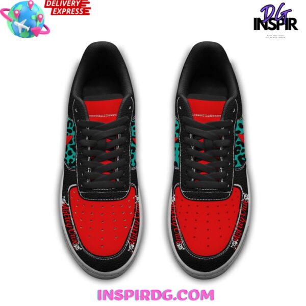 Tubopro Motley Crue Air Low-Top Sneakers Shoes For Men And Women - Image 2