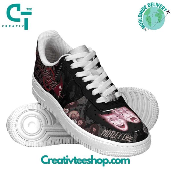 Tubopro Motley Crue Air Low-Top Sneakers Shoes For Men And Women - Image 2