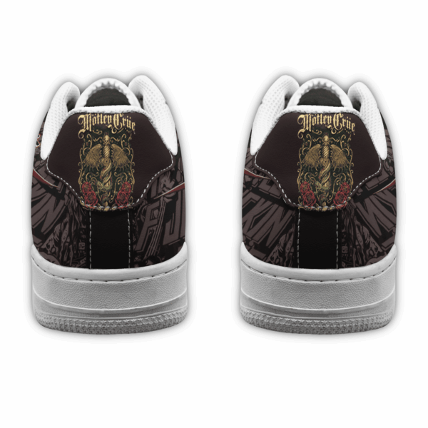 Tubopro Motley Crue Air Low-Top Sneakers Shoes For Men And Women - Image 5